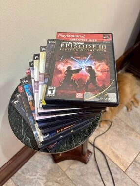Sony PlayStation 2 Games.  Set of 10 discs.